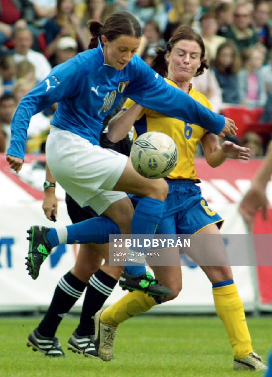 Malin Moström, Sverige och Sara Di Filippo, Italien