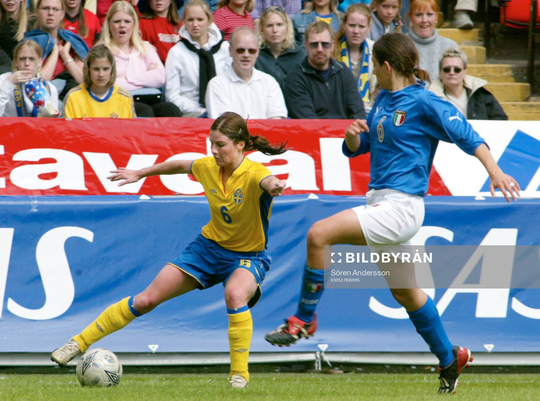  Malin Moström, Sverige och Giulia Perelli, Italien.