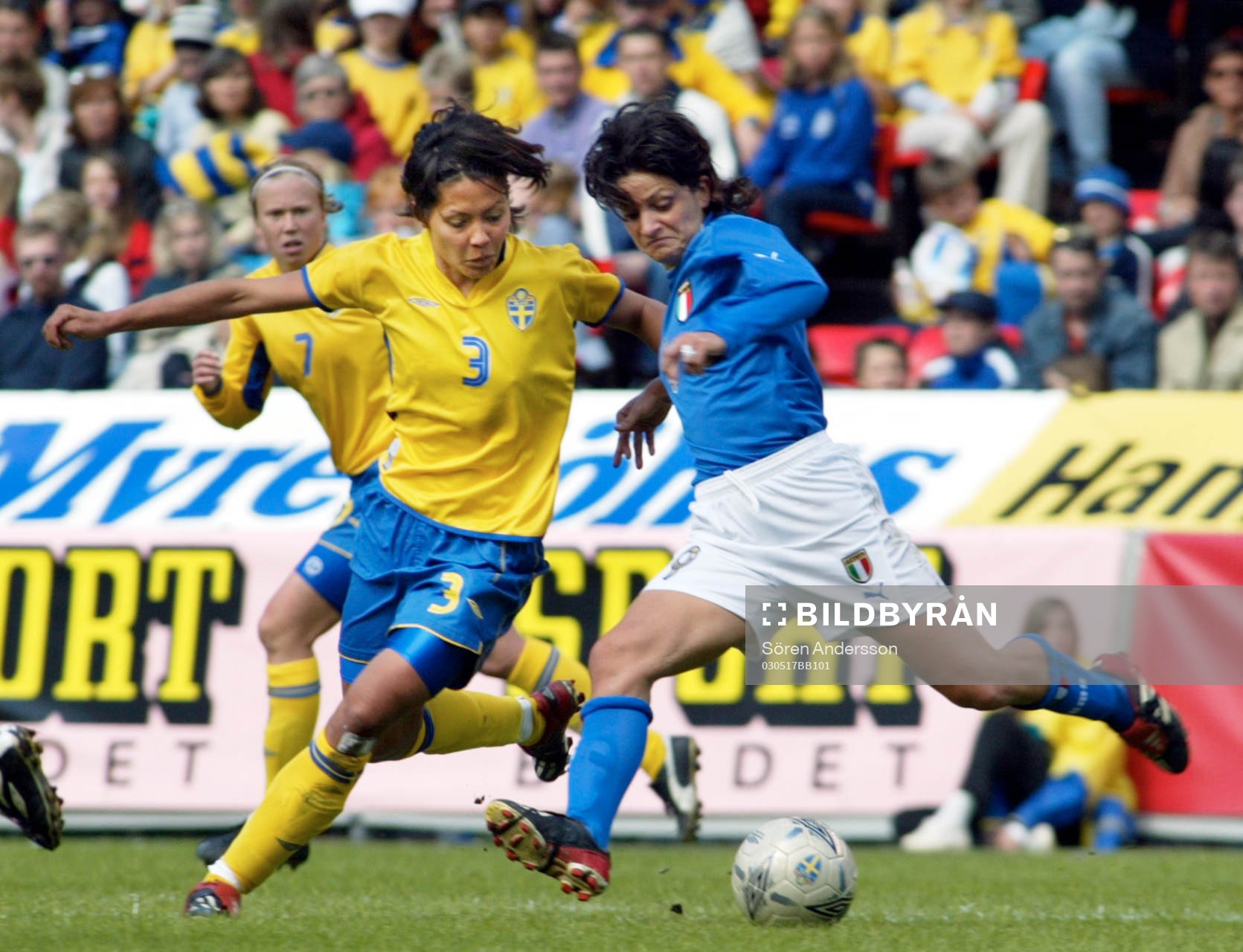  Jane Törqvist, Sverige och Patrizia Panico, Italien.