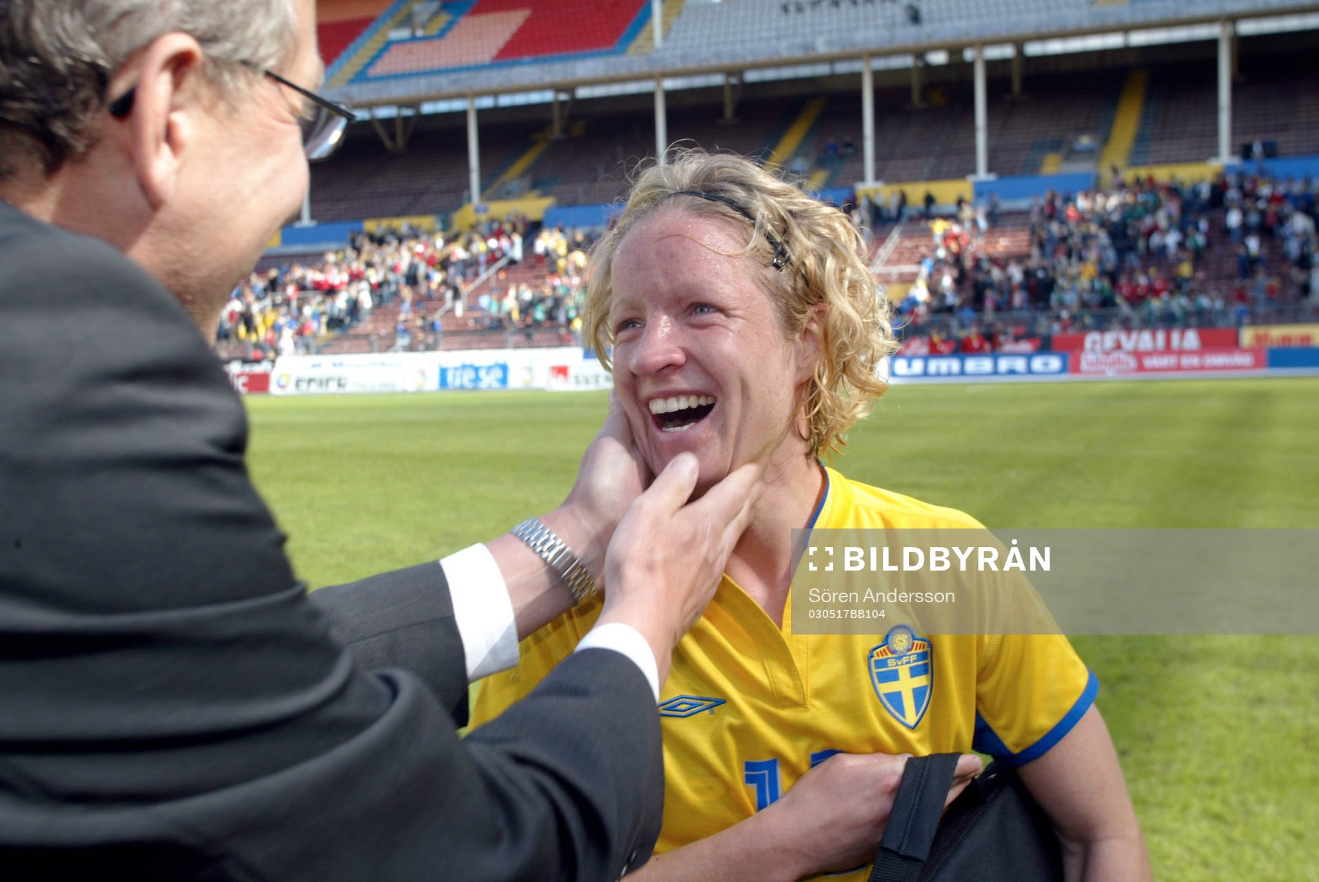 Victoria Svensson, Sverige och Rune Nilsson, Svenska