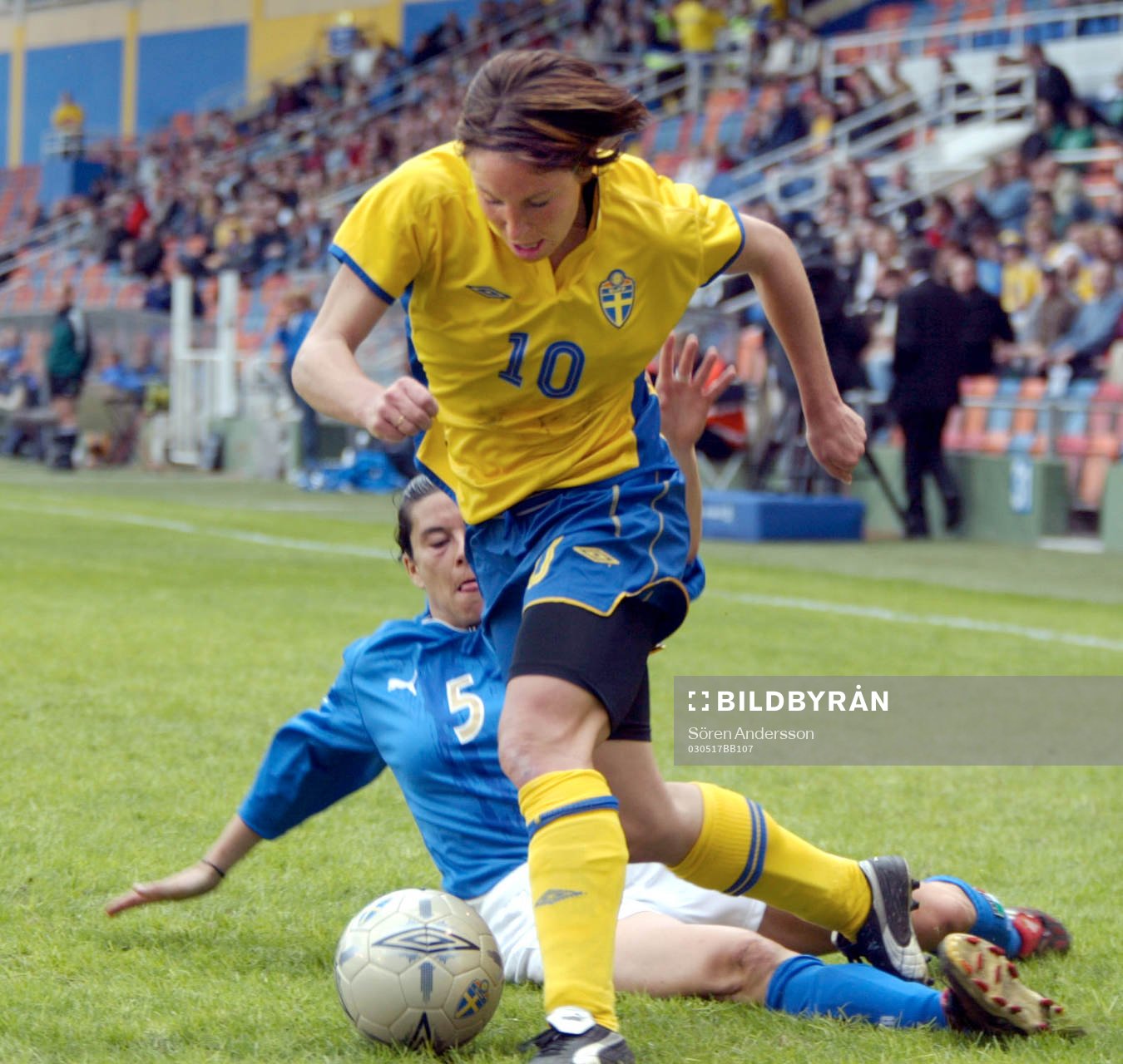 Hanna Marklund, Sverige och Manuela Tesse, Italien