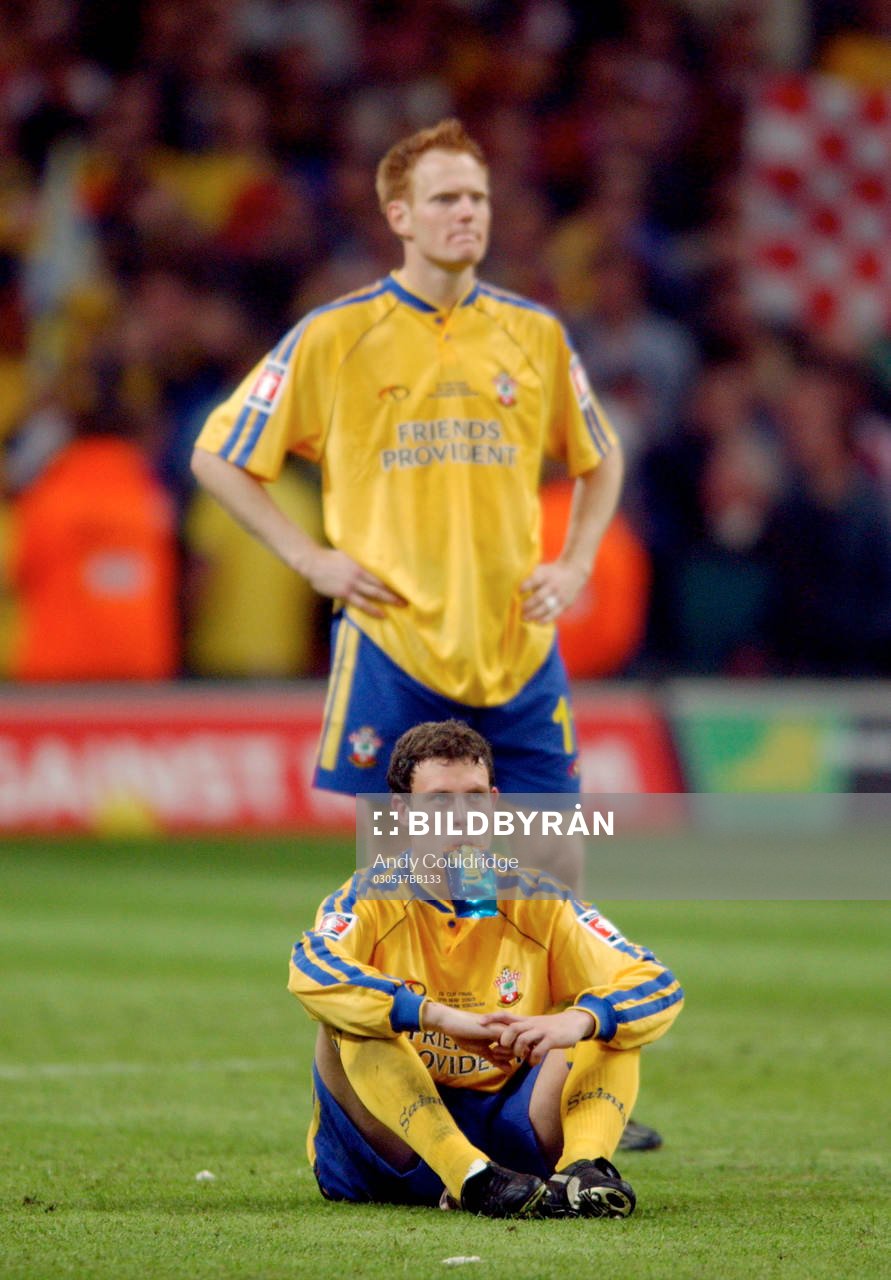 Besvikna Wayne Bridge och Michael Svensson, Southampton