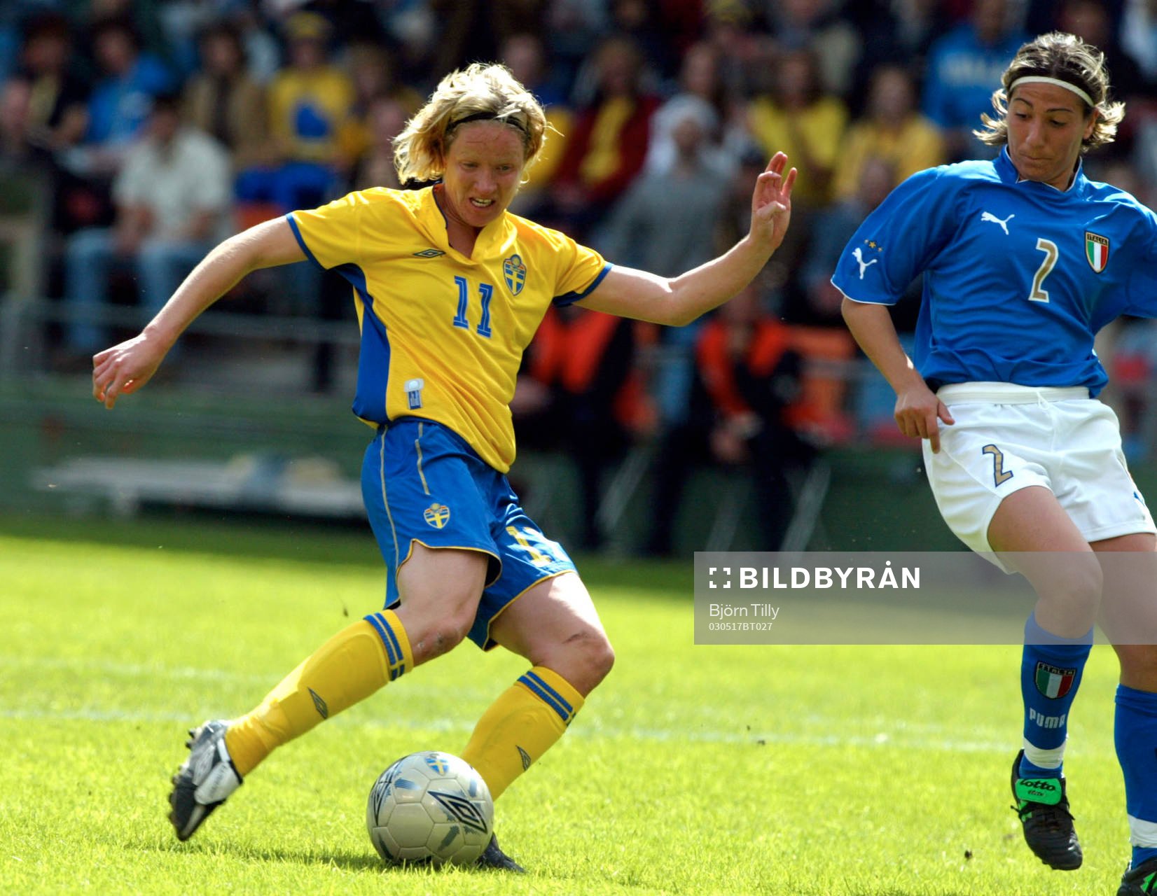 Victoria Svensson gör 1-0