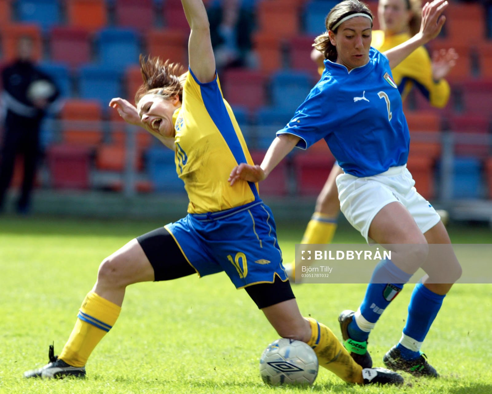 Hanna Ljungberg, Sverige och Margherita Masia Gioia, Italien