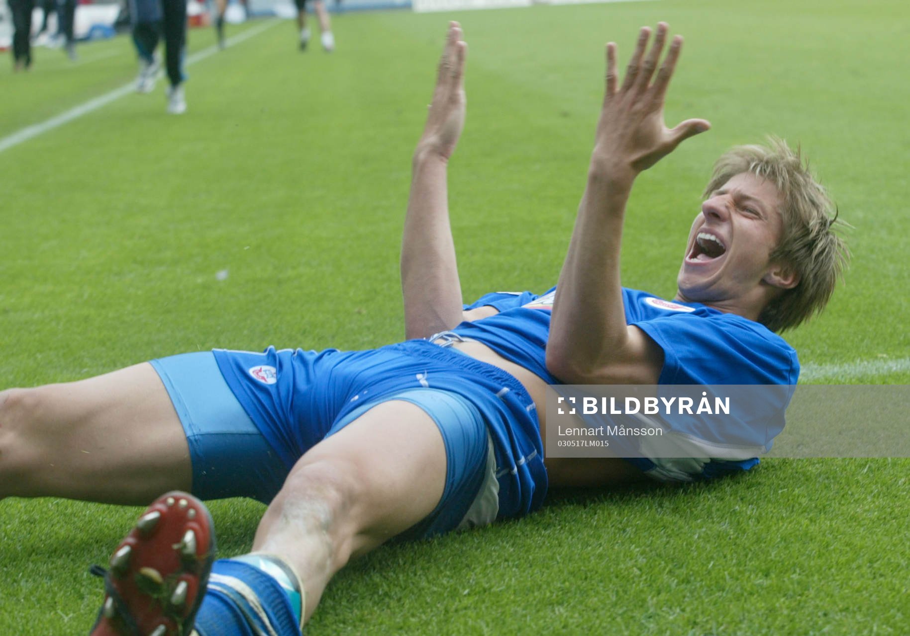 Marco Vorbeck har avgjort med 2-0 och Hansas kontrakt är