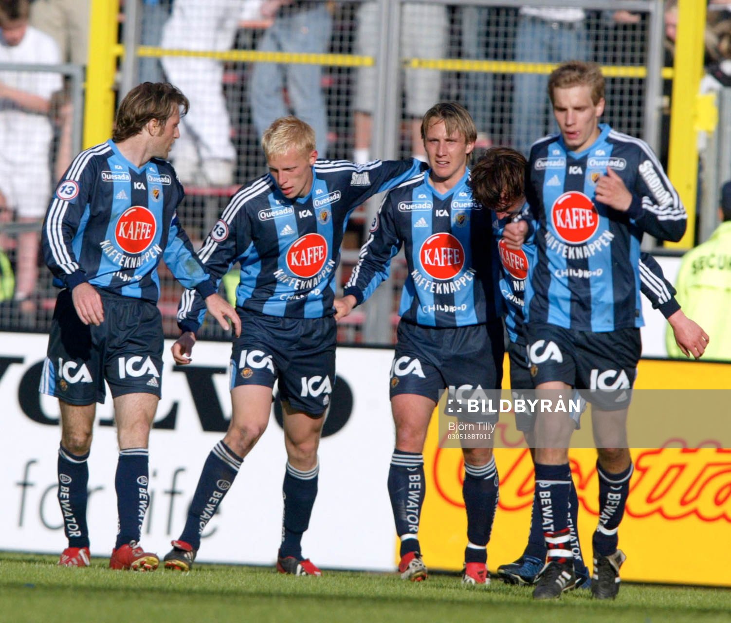 Andreas Johansson, Djurgården gratuleras