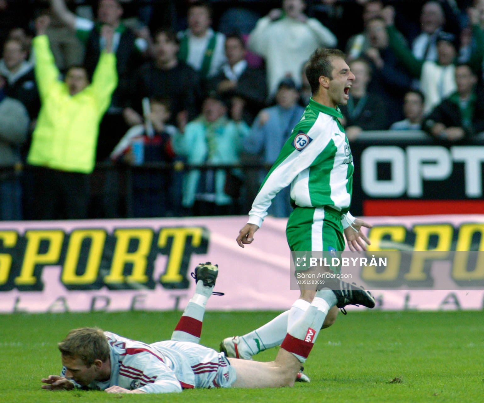 Kennedy Bakircioglü, Hammarby jubel