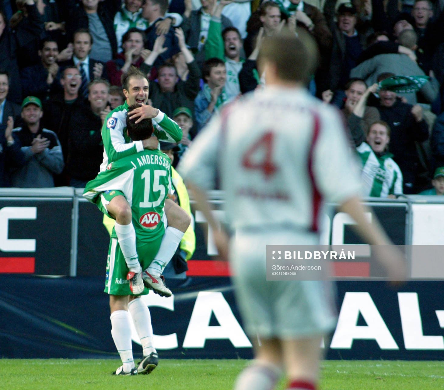 Kennedy Bakircioglü, Hammarby jubel