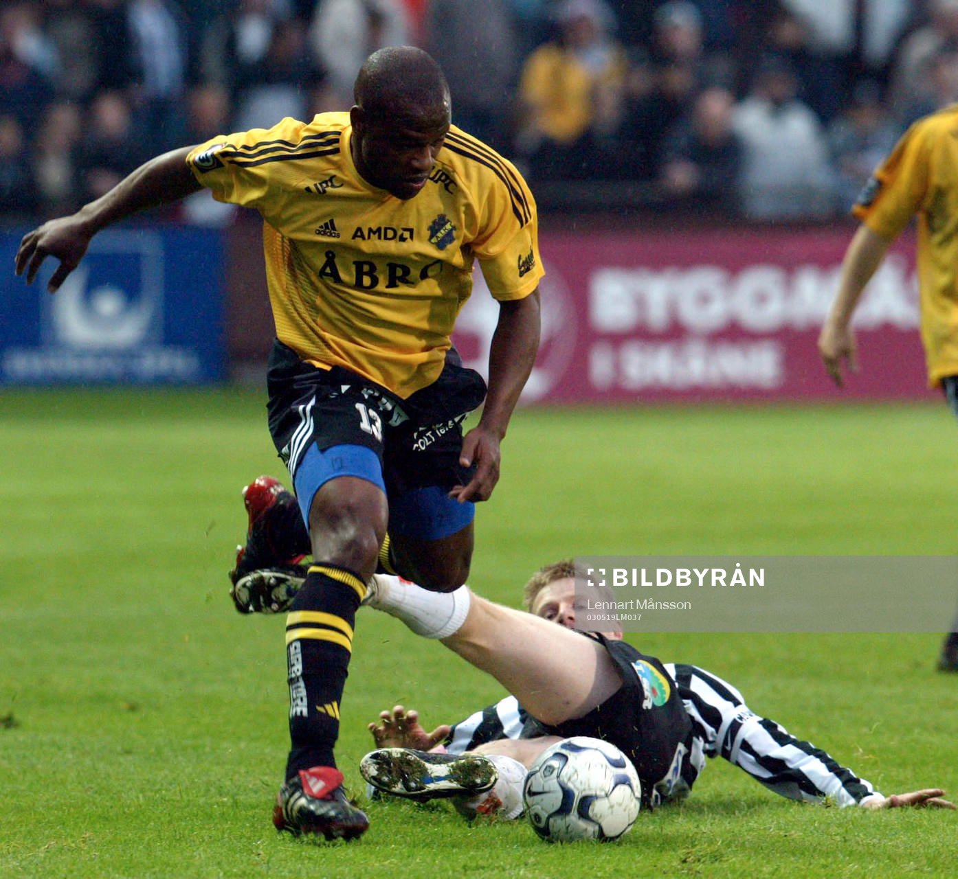 Samuel Ayorinde, AIK och Henrik Nilsson, Landskrona