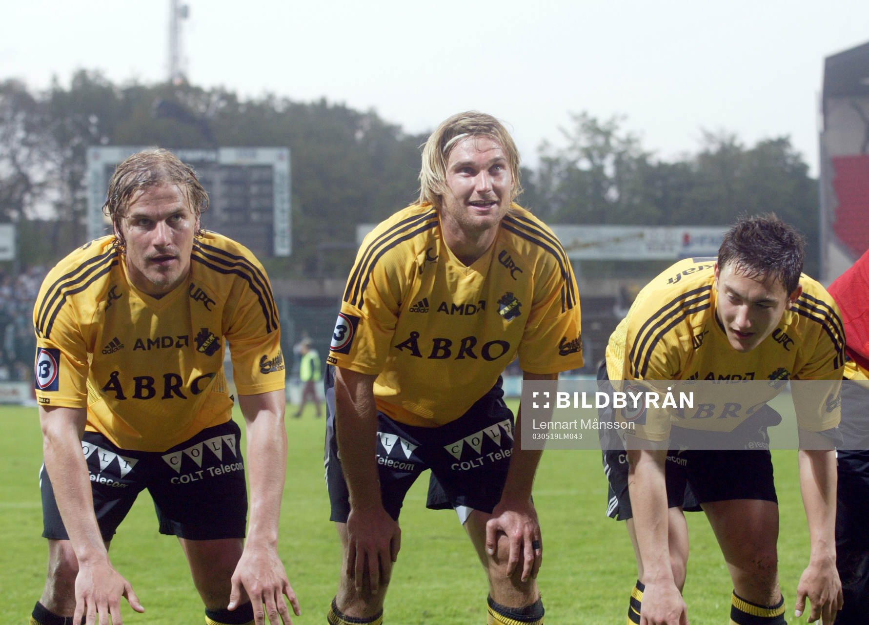 Daniel Tjernström, Andreas Andersson och Stefan Ishizaki