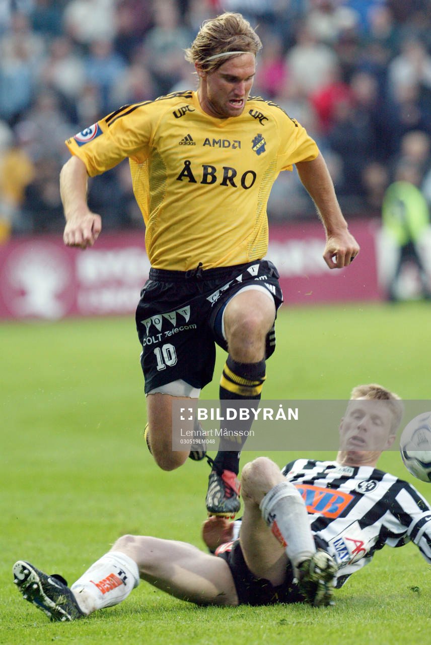Andreas Andersson, AIK hoppar över Henrik Nilsson