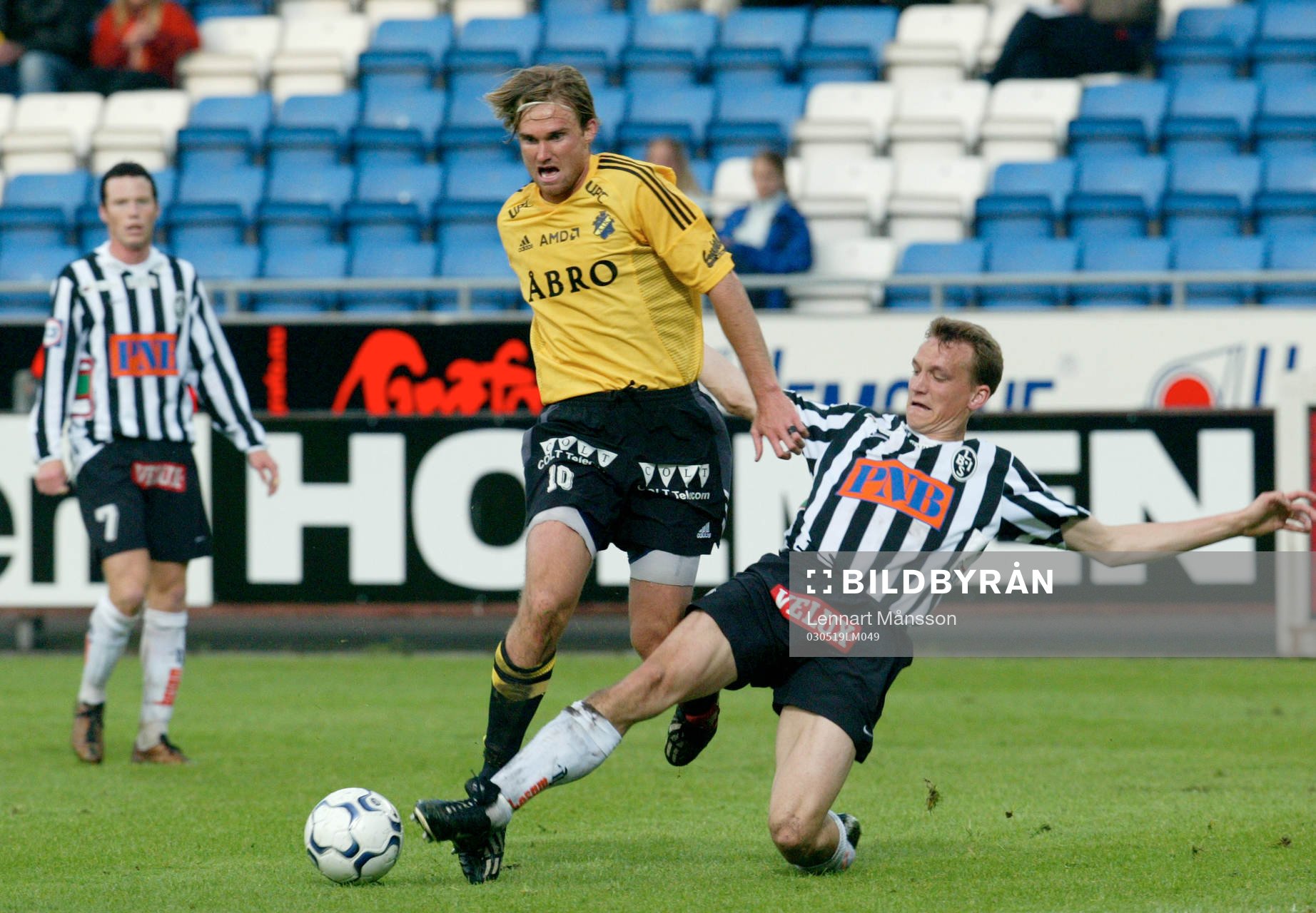 Andreas Andersson, AIK  och Magnus Torvaldson, BOIS
