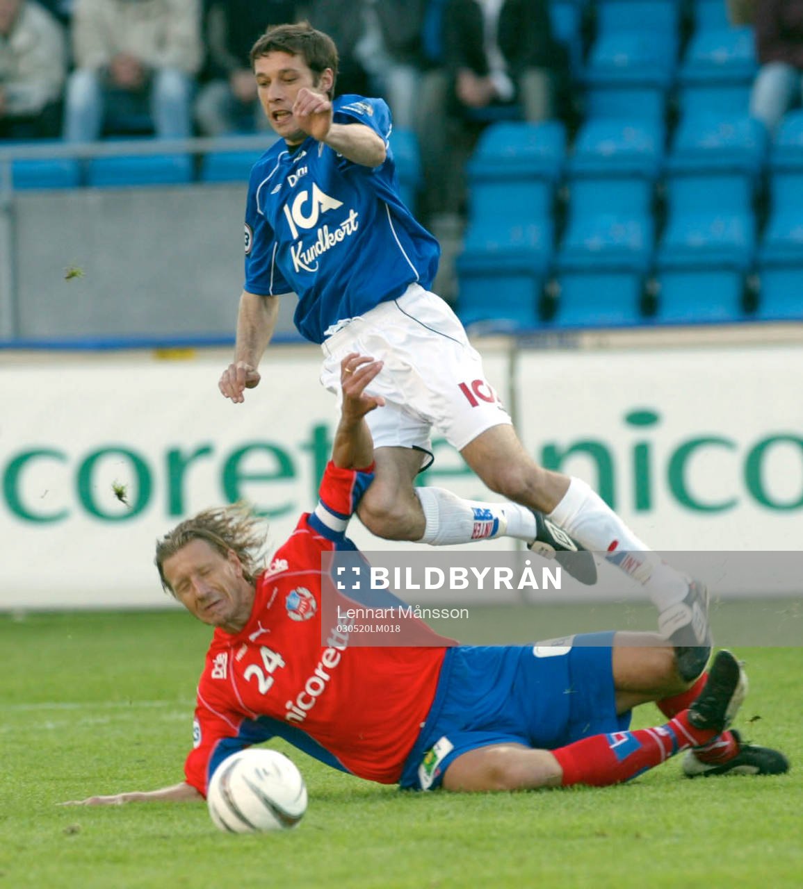 Frisparken som gav 0-1, Jesper Jansson, Helsingborg drar