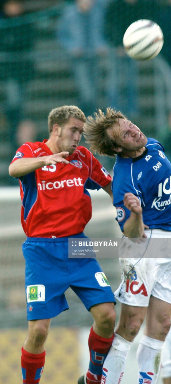 Mattias Lindström, Helsingborg och Torbjörn Arvidsson,