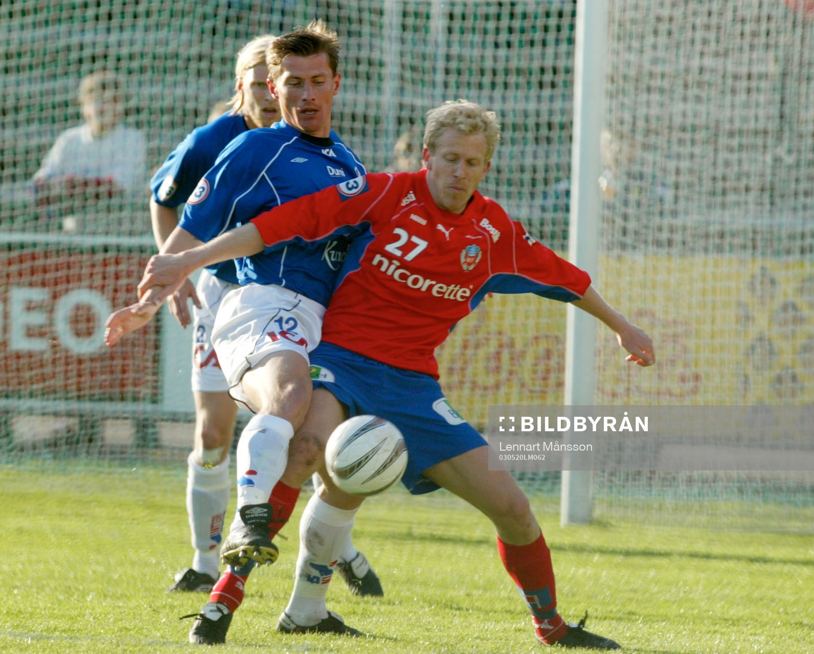 Gustaf Andersson, HIF och Tomas Zvirgzdauskas, Halmstad