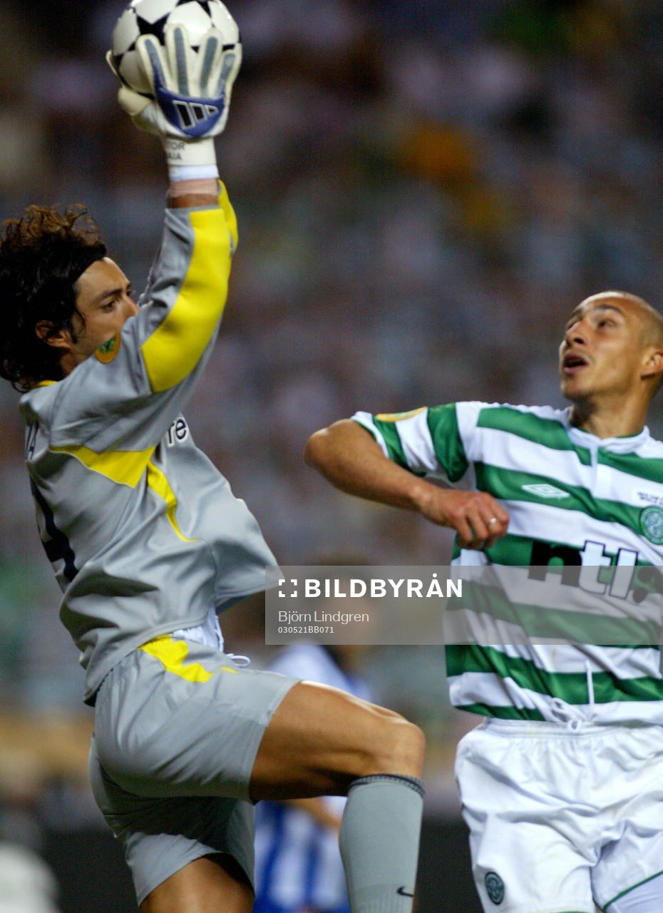  Vitor Baia, Porto och Henrik Larsson, Celtic