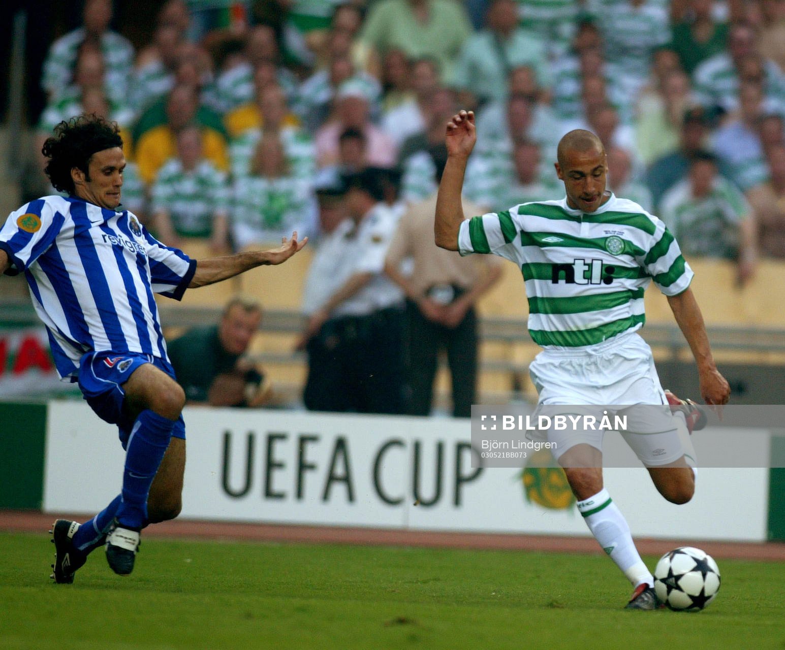 Ricardo Carvalho, Porto och Henrik Larsson, Celtic