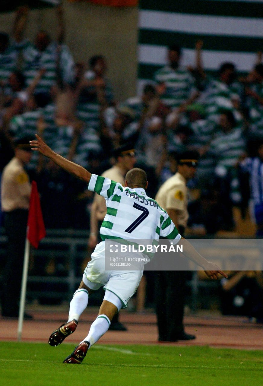 Henrik Larsson, Celtic jublar, jubel