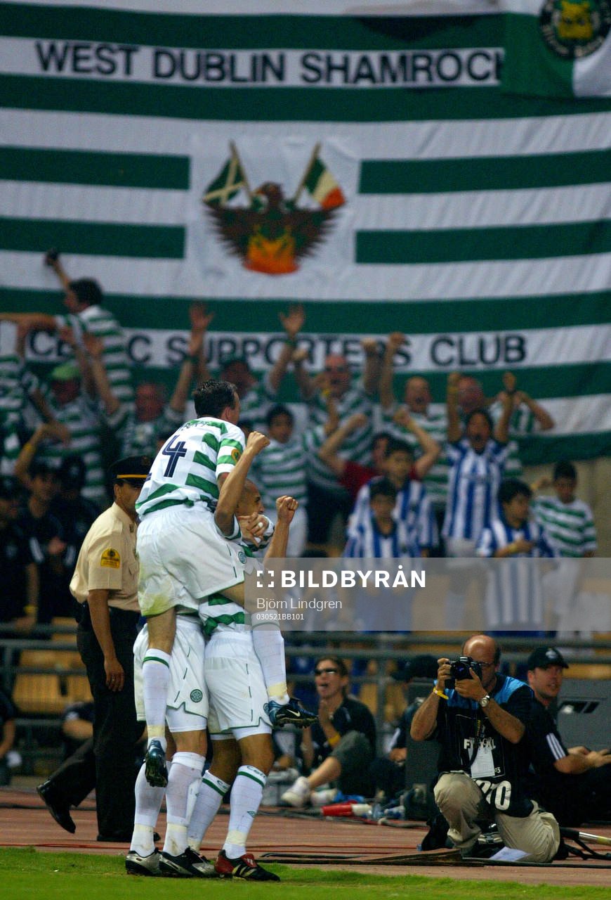 Henrik Larsson, Celtic jublar, jubel