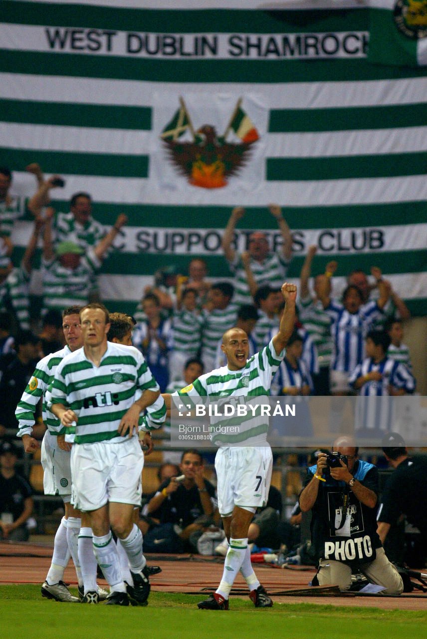 Henrik Larsson, Celtic jublar, jubel