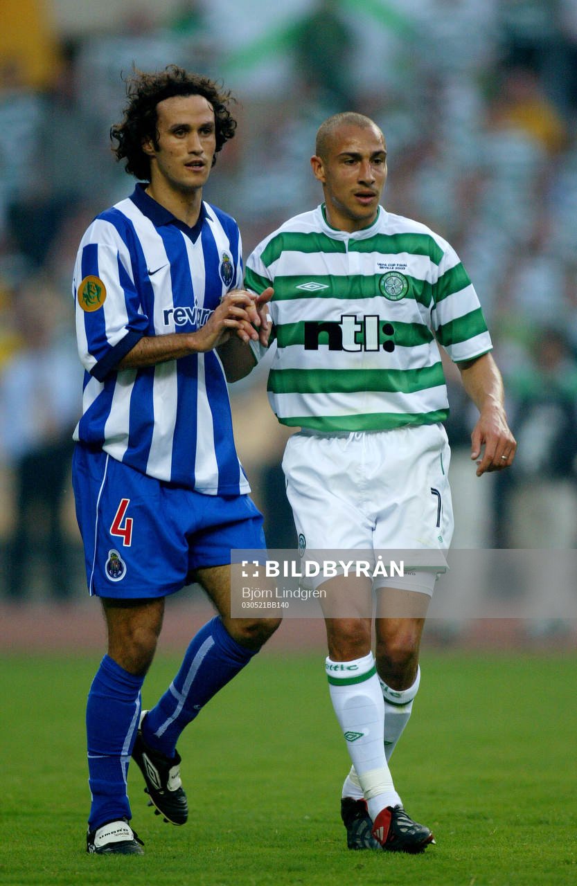 Ricardo Carvalho, Porto och Henrik Larsson, Celtic
