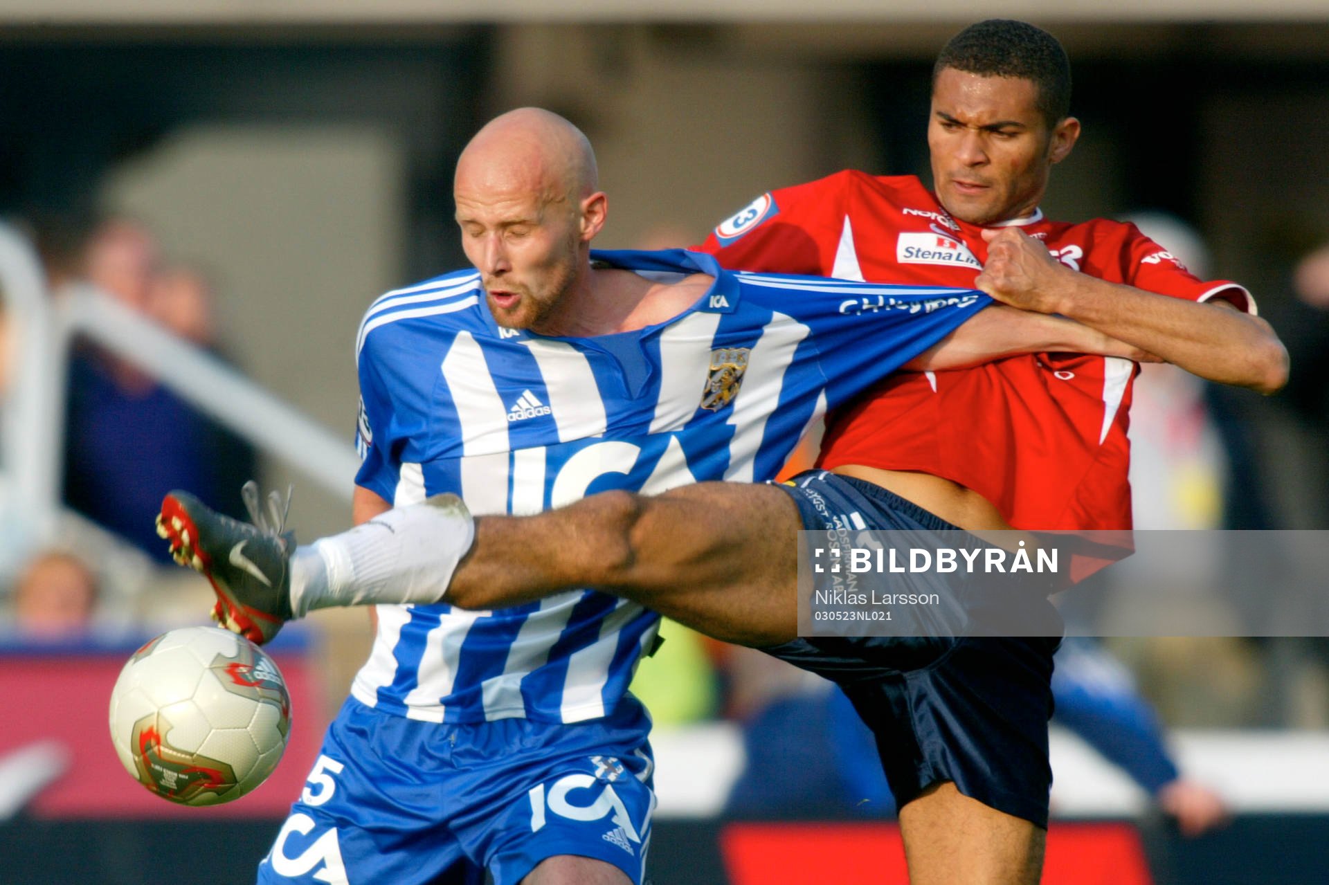  Afonso Alves, Örgryte och Mikael Sandklef, Göteborg