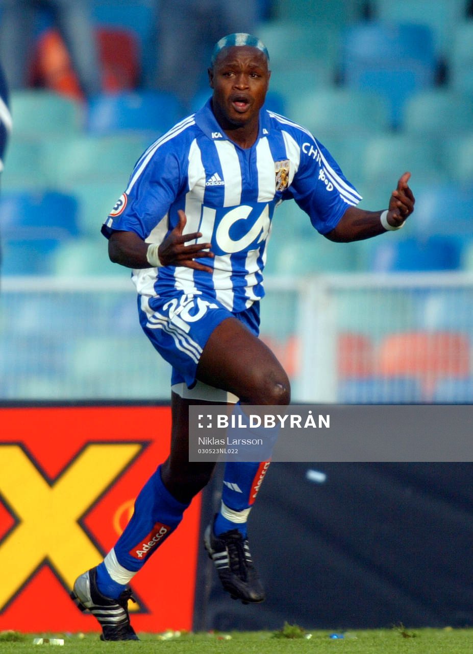  Mamadou Diallo (Mamadou Big Mama Diallo), Göteborg jubel efter kvitteringen