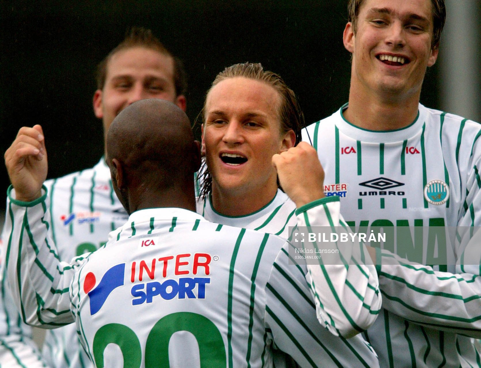 Jonas Bjurström, Frölunda gratuleras