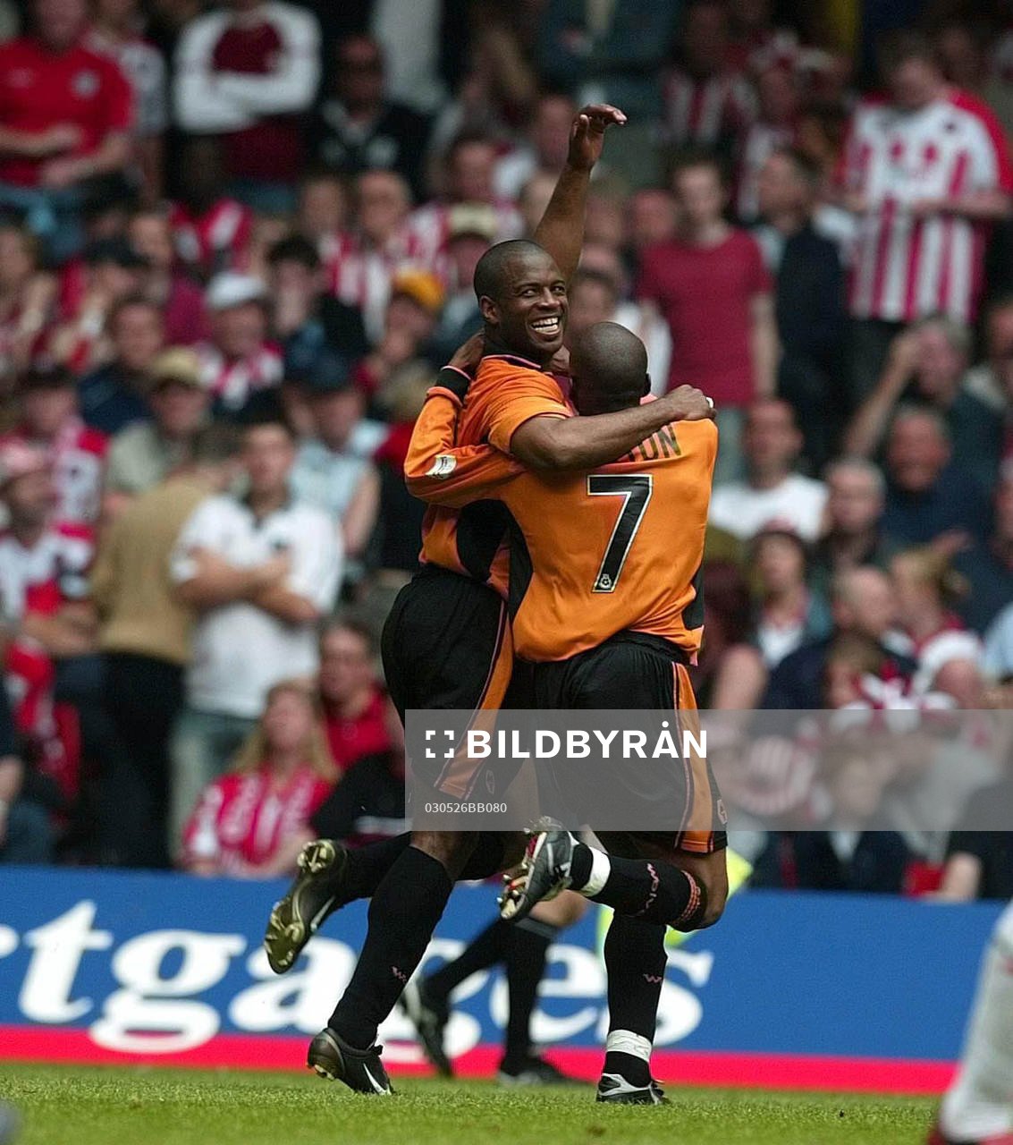  Nathan Blake, Wolves jubel