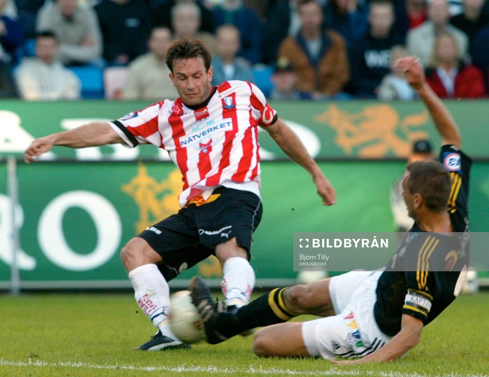 Hans Mattisson, Malmö och Krister Nordin, AIK