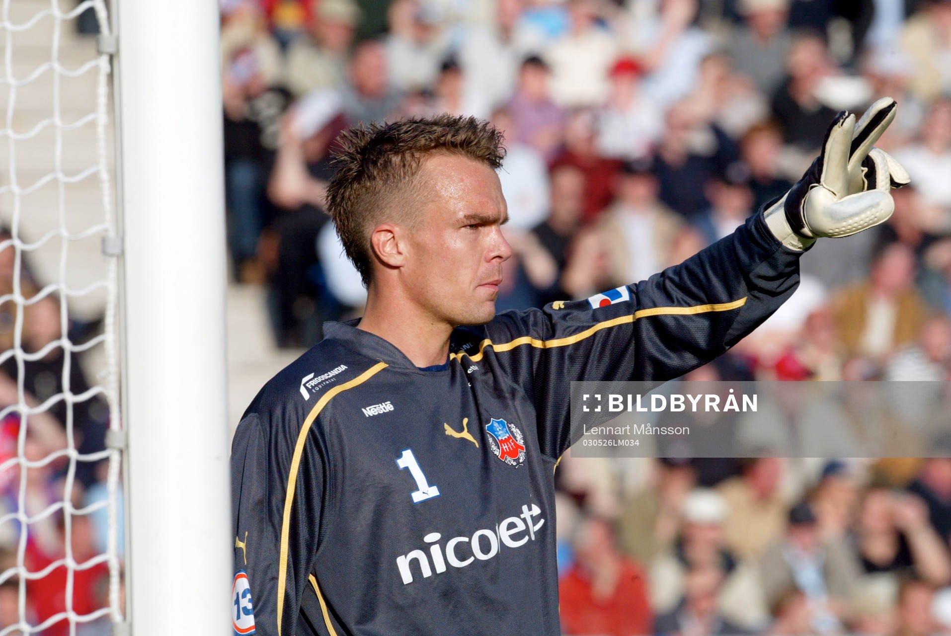 Fredrik Larsson, målvakt,  Helsingborg