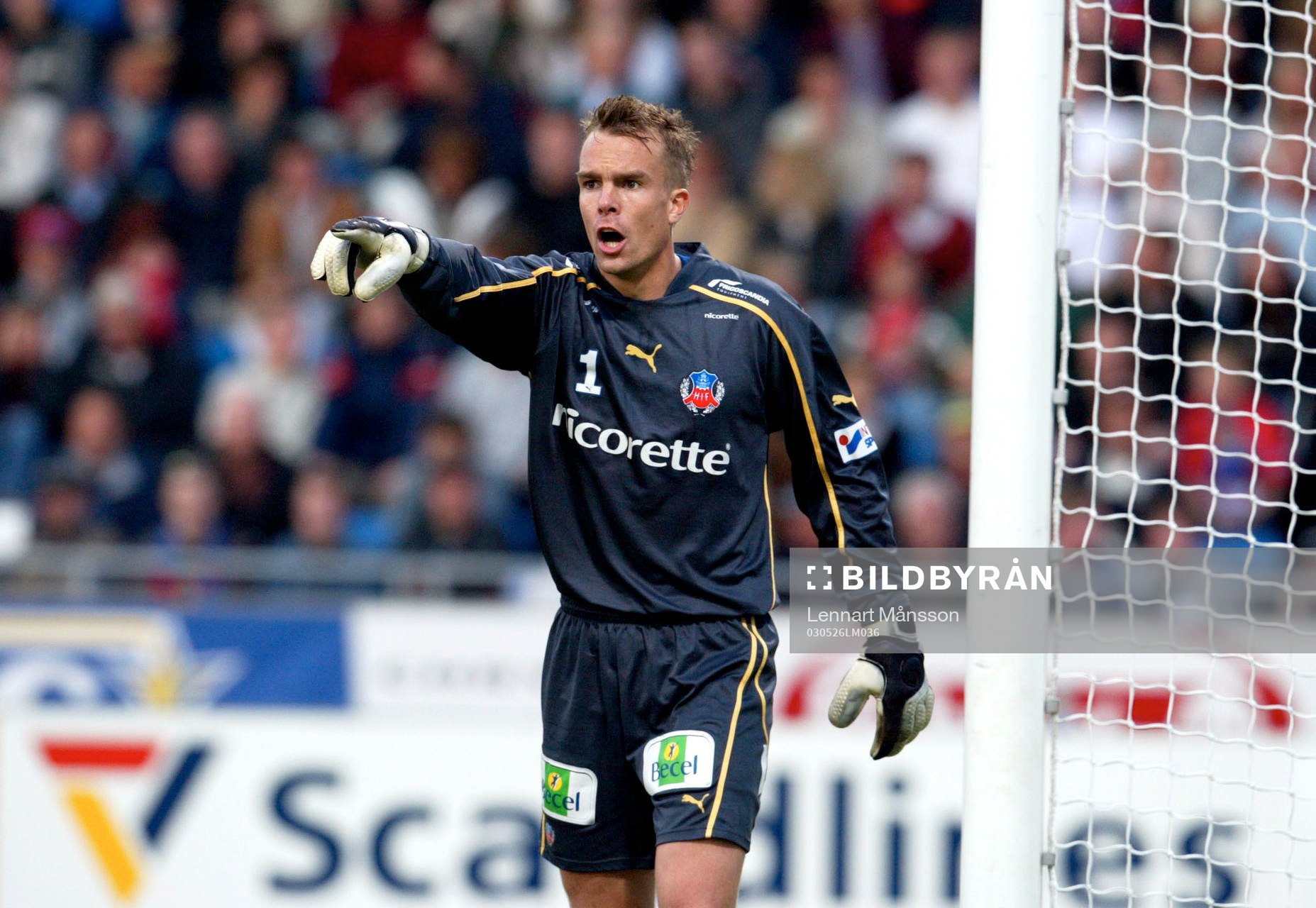 Fredrik Larsson, målvakt