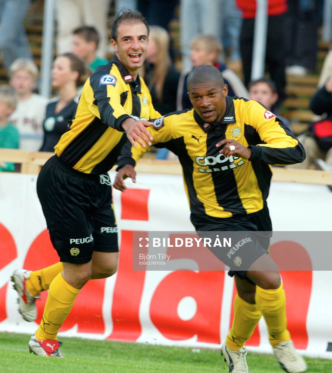 Kennedy Bakircioglü och Dede Andersson, Hammarby