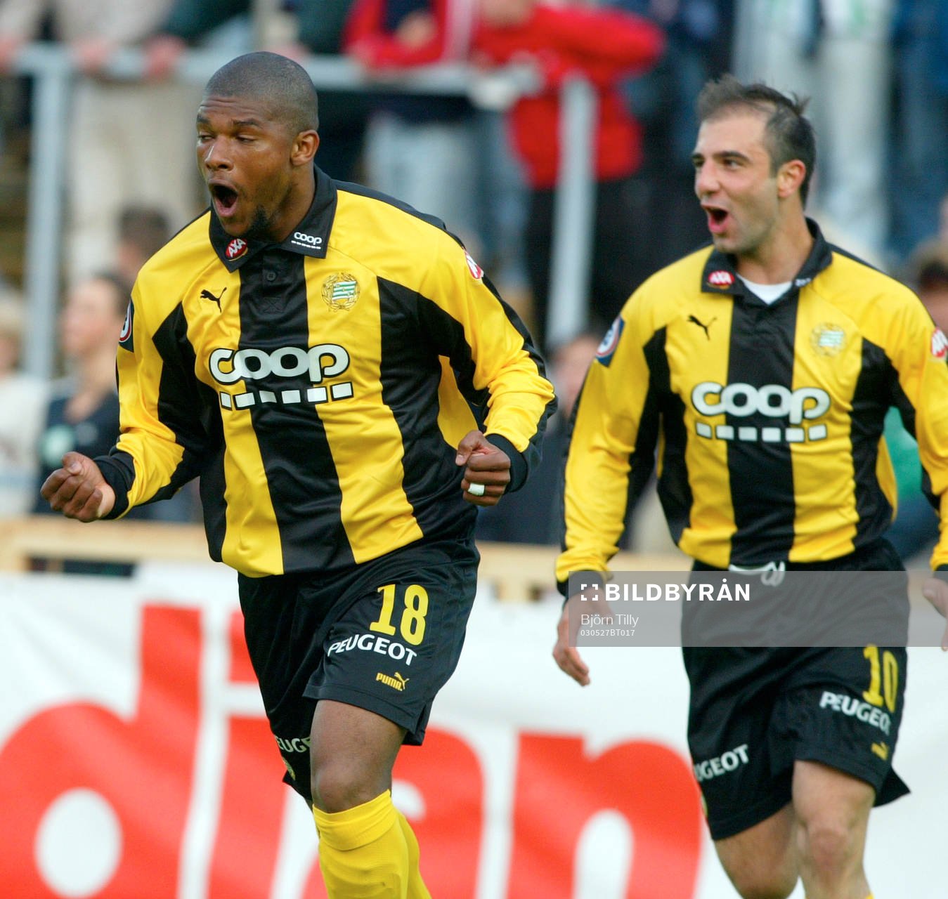 Kennedy Bakircioglü och Dede Andersson, Hammarby