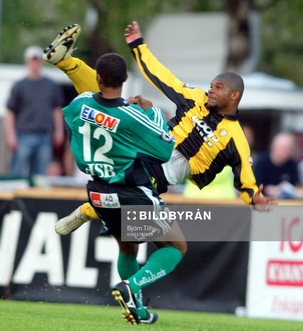 Dede Andersson, Hammarby gjorde 0-1 målet