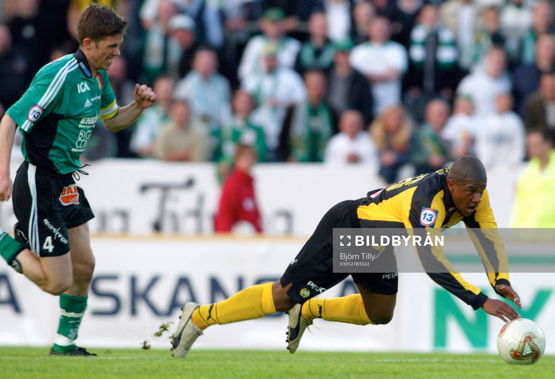 Johan Norell, Enköping och Dede Andersson, Hammarby