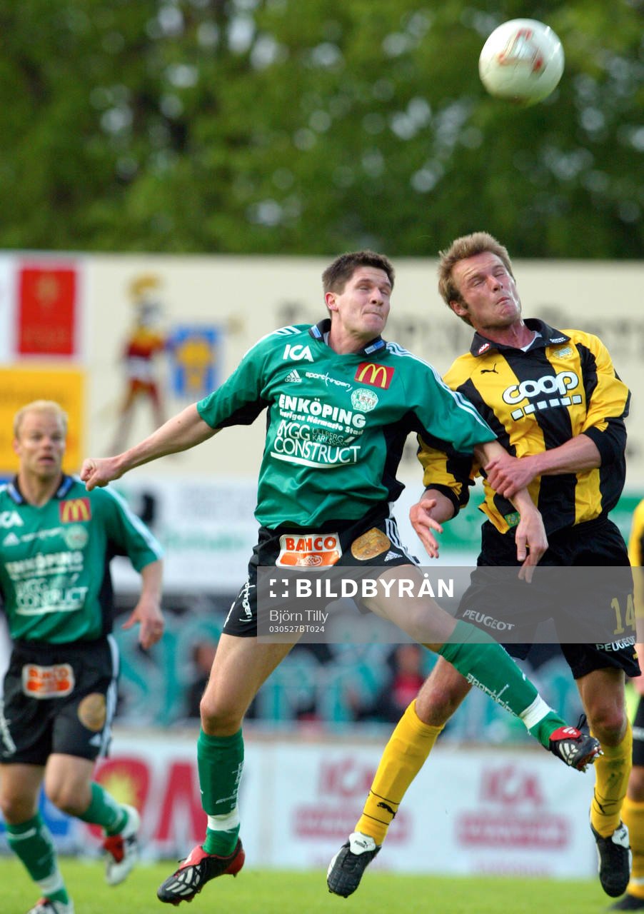 Fredrik Ulmstedt, Enköping och Mikkel Jensen, Hammarby