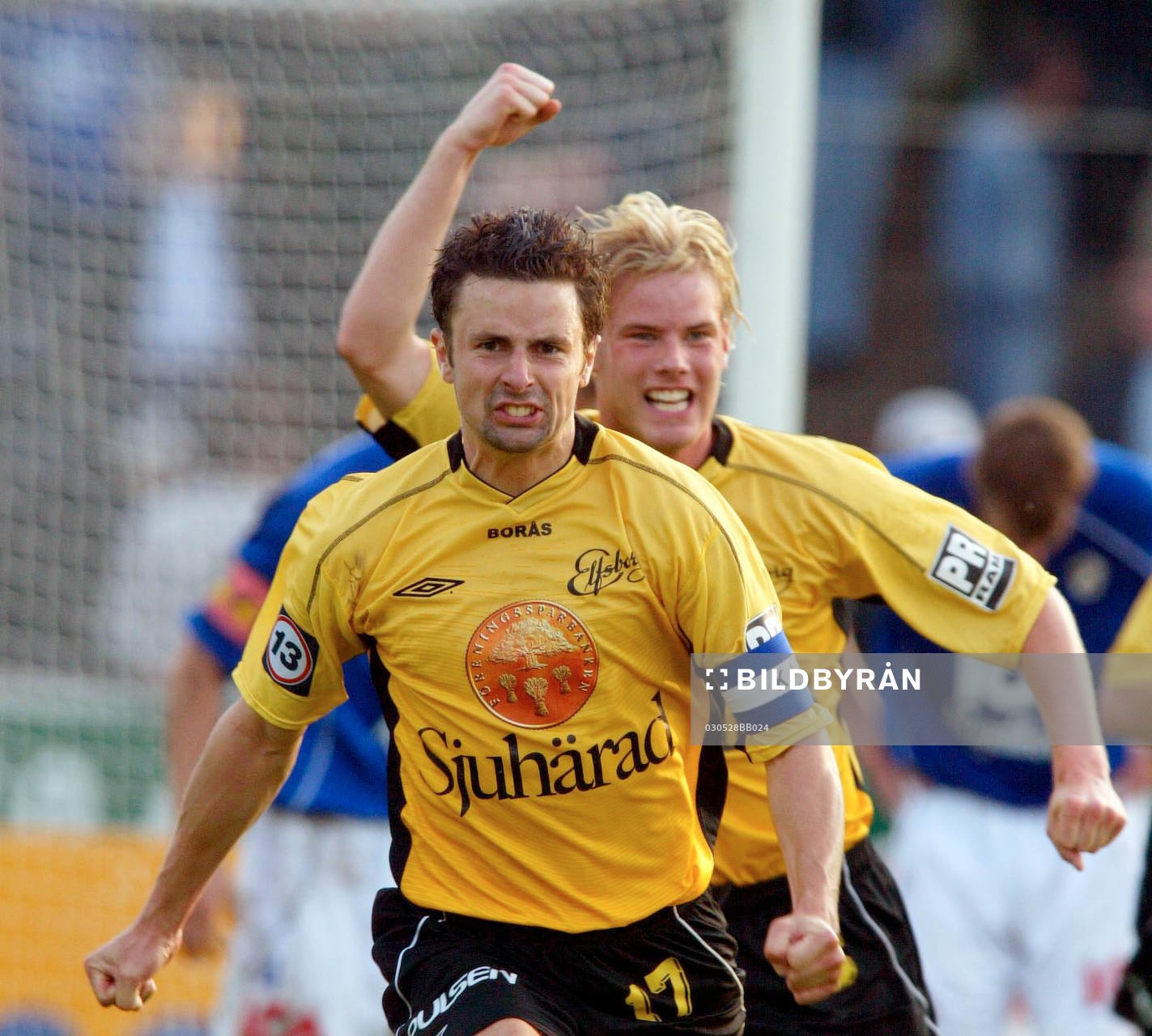 Kristoffer Arvhage och Fredrik Stenman, Elfsborg jubel för