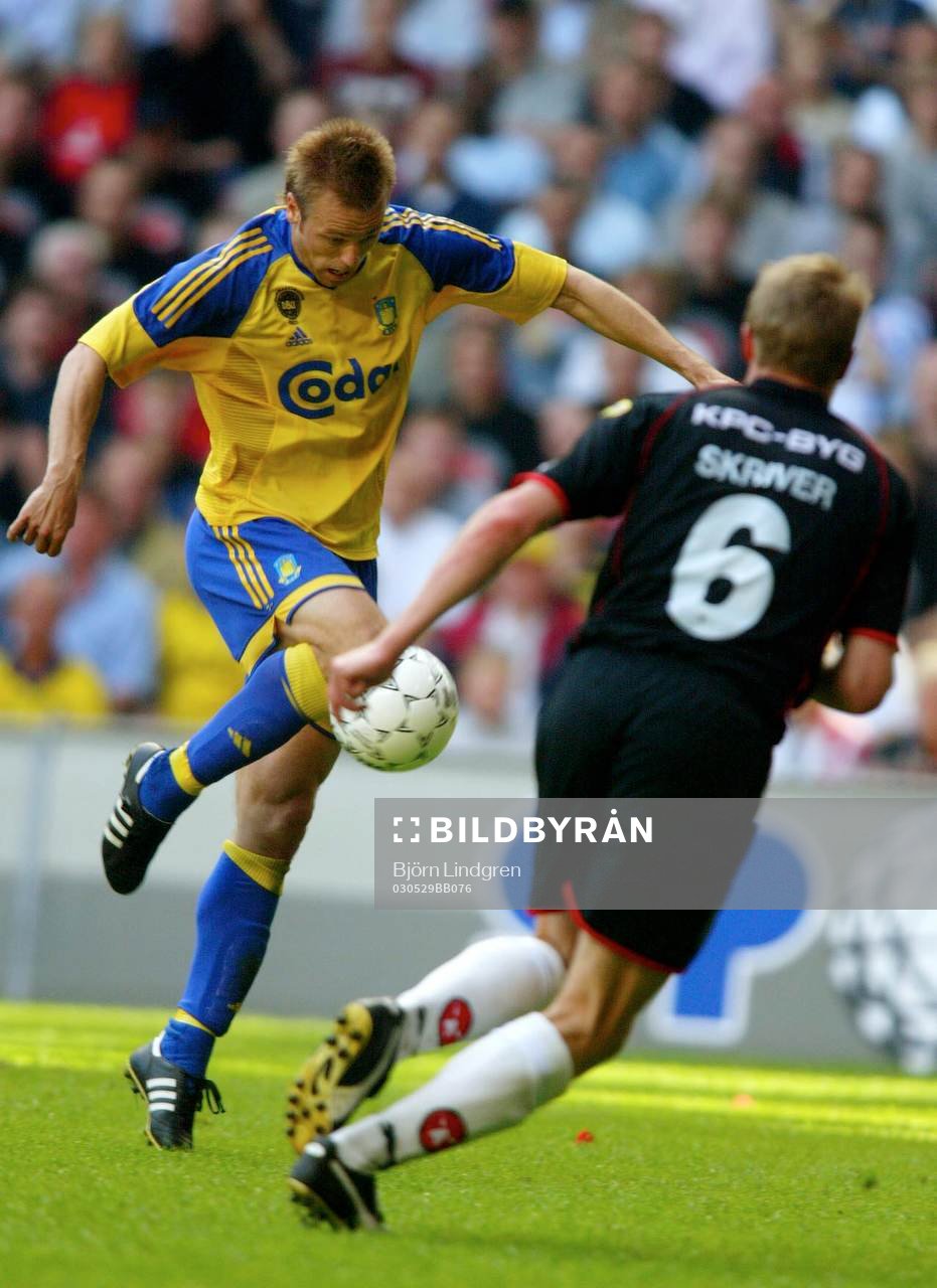 Mattias Jonson, Bröndby får så när bollen i mål i