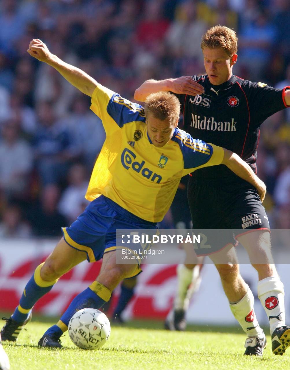 Mattias Jonson, Bröndby tar sig förbi Jesper Mikkelsen,