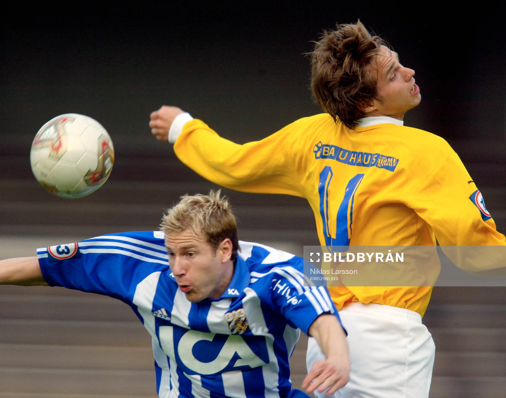 Jonas Henriksson, Göteborg vinner en höjdduell mot Martin