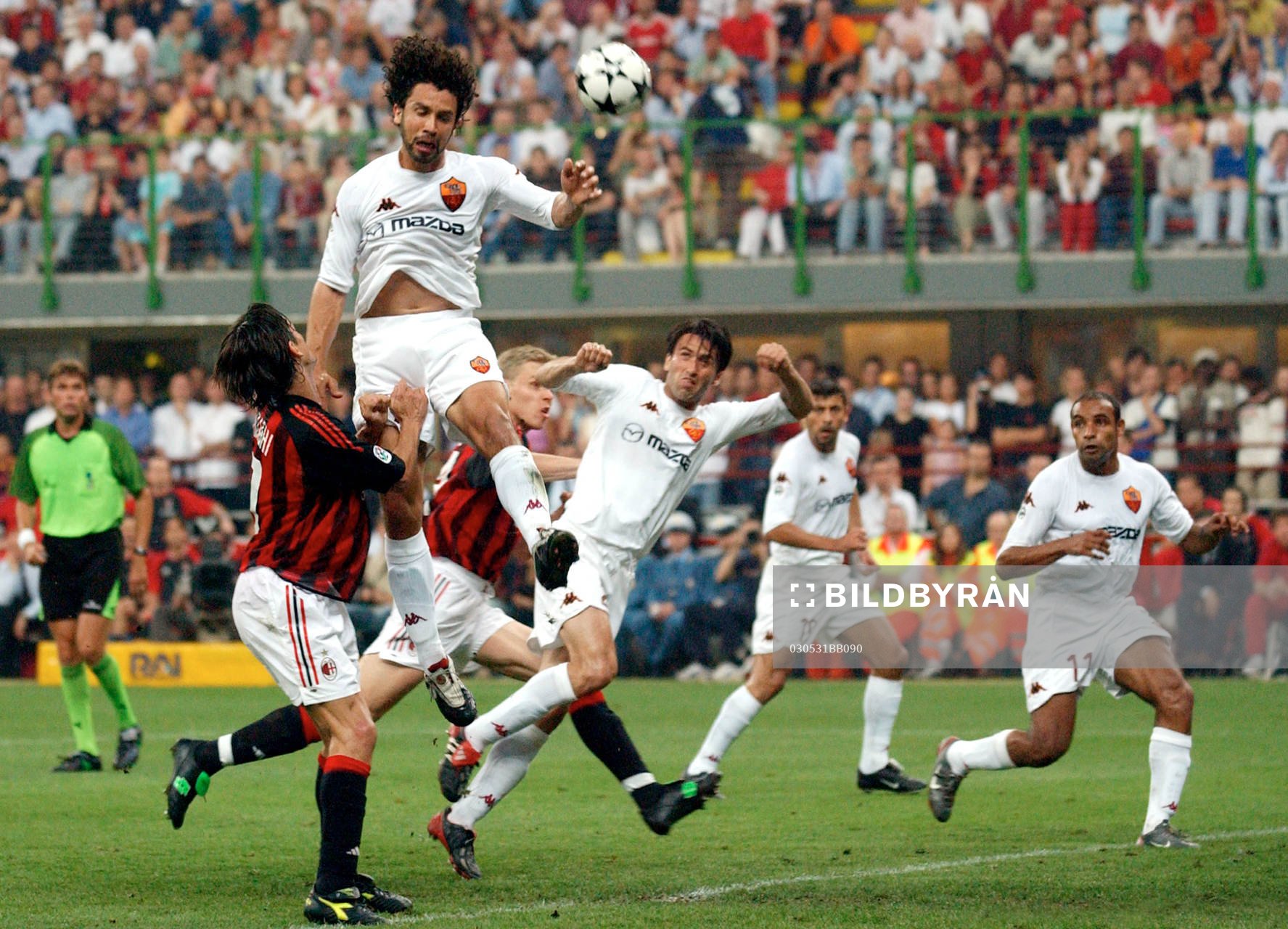  Milan - Roma. Delvecchio, Roma.