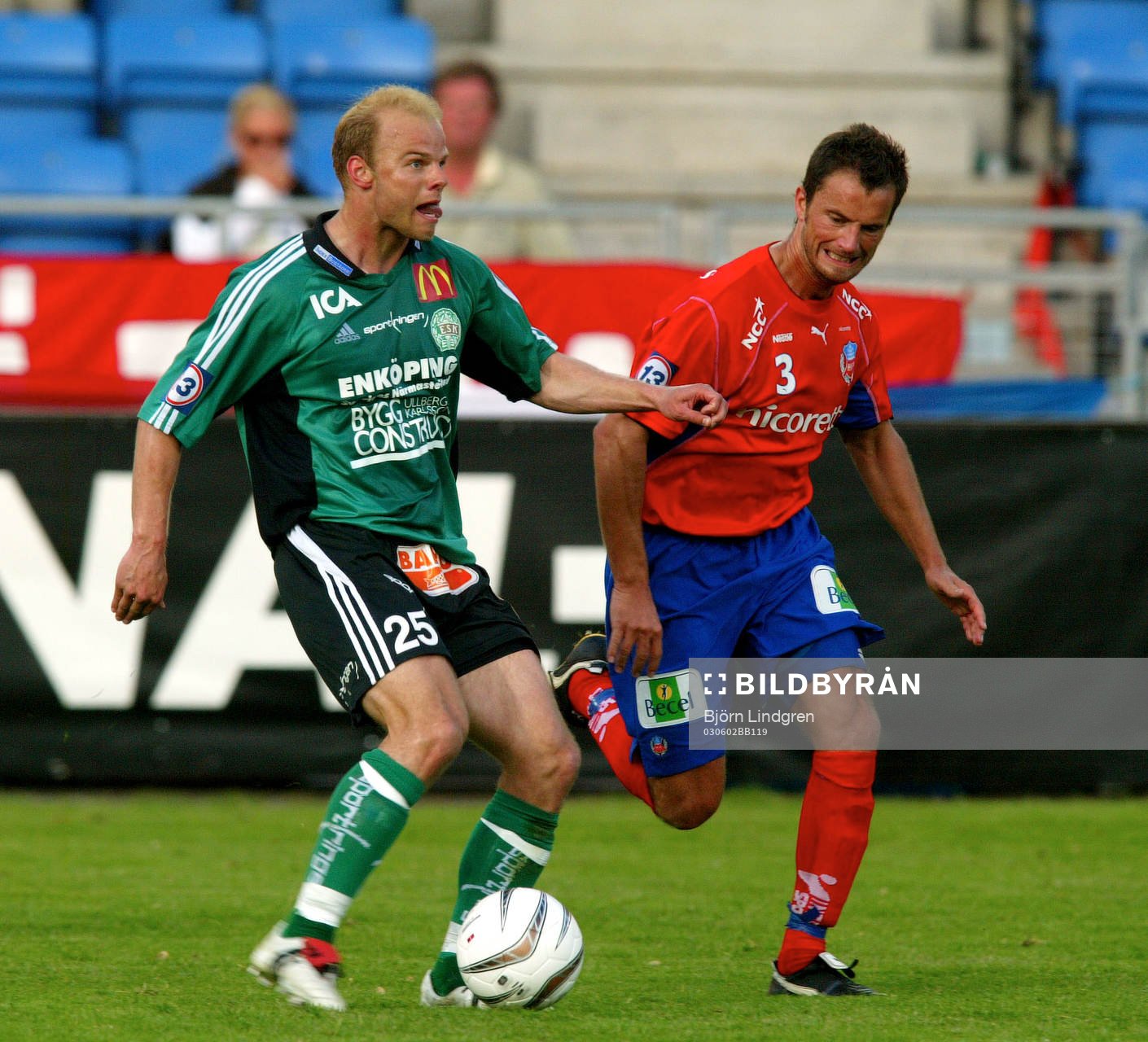 Andreas Hermansson, Enköping och Kenneth Rasmussen,