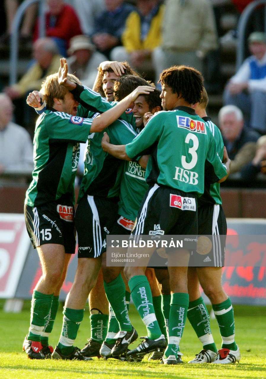 Vilt Enköpingsjubel, alla vill gratta Berger