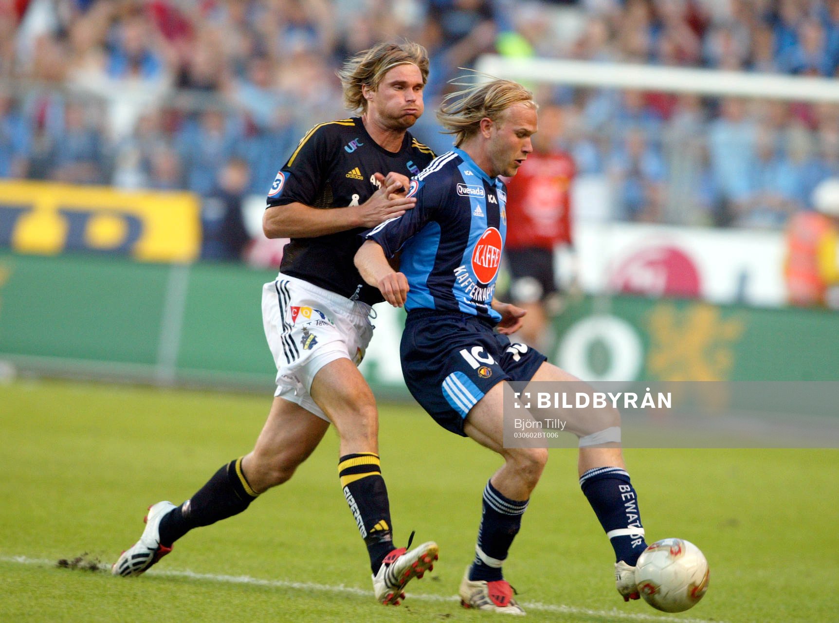 Andreas Andersson, AIK och Mikael Dorsin, Djurgården