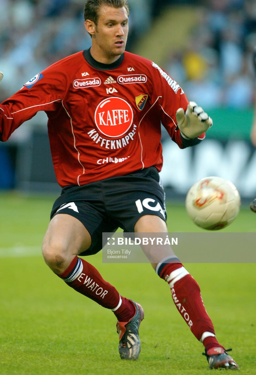 Andreas Isaksson, målvakt Djurgården