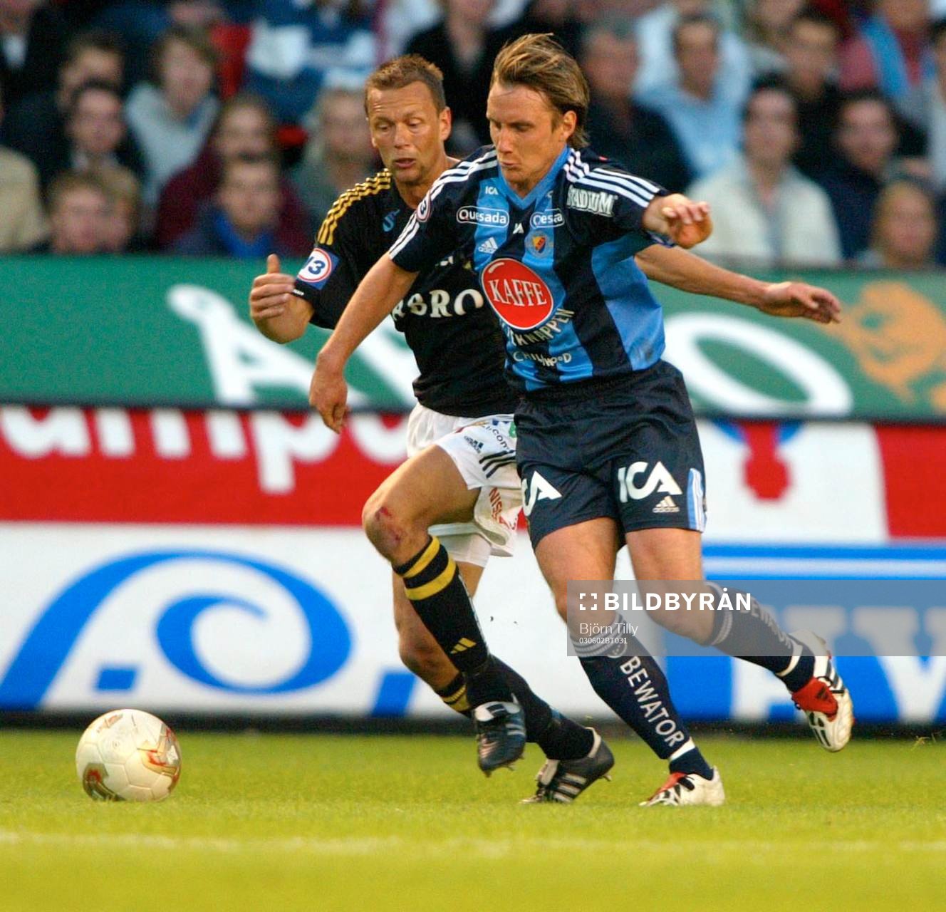 Krister Nordin, AIK och Andreas Johansson, Djurgården