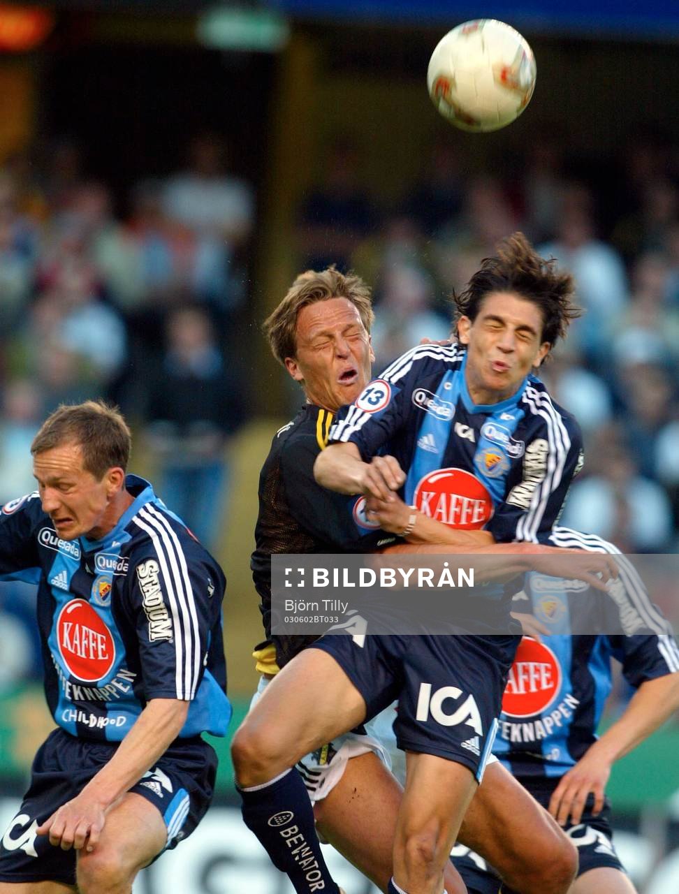 Niclas Rasck och Babis Stefanidis, Djurgården och Svante