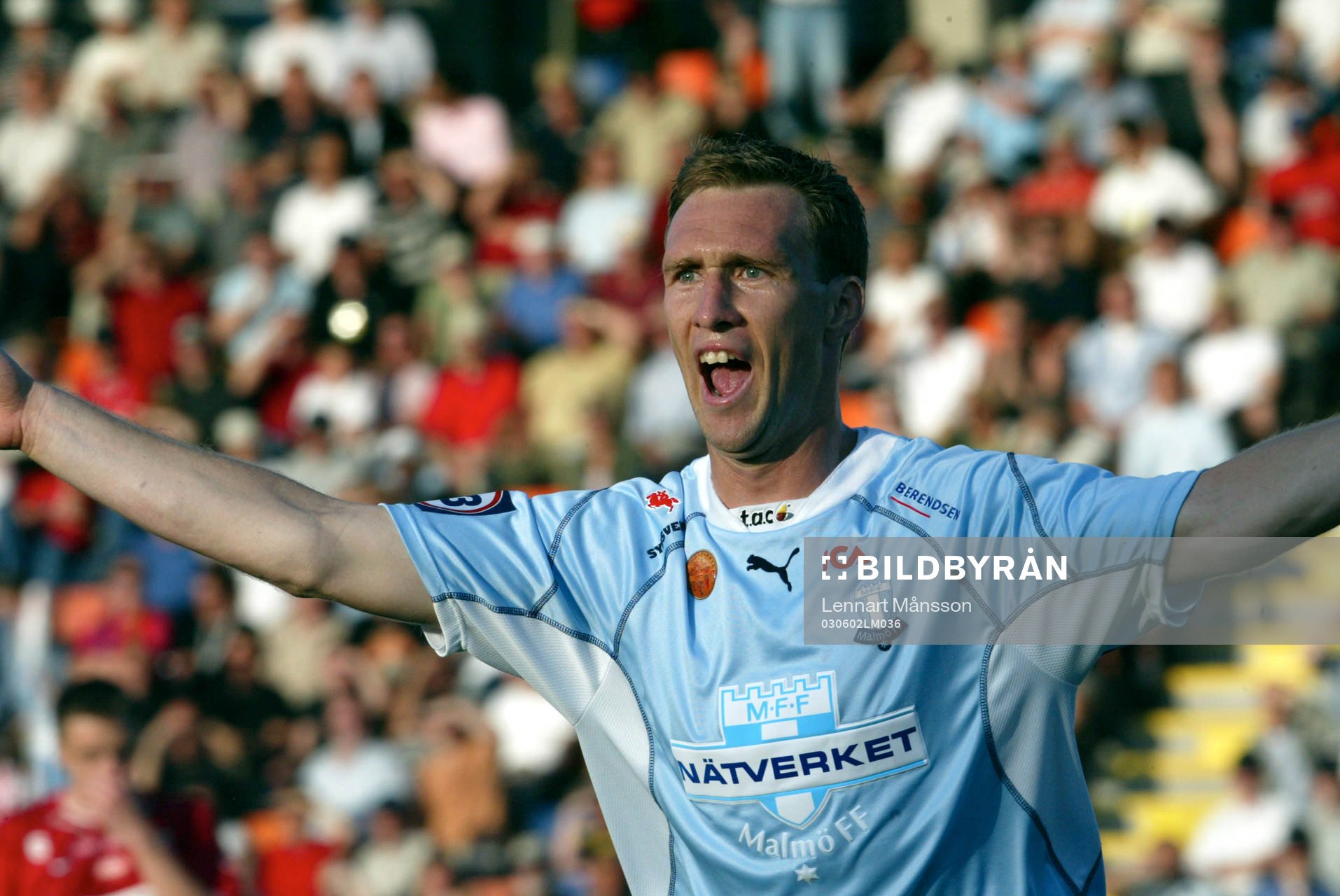 Niklas Skoog, Malmö FF, jubel