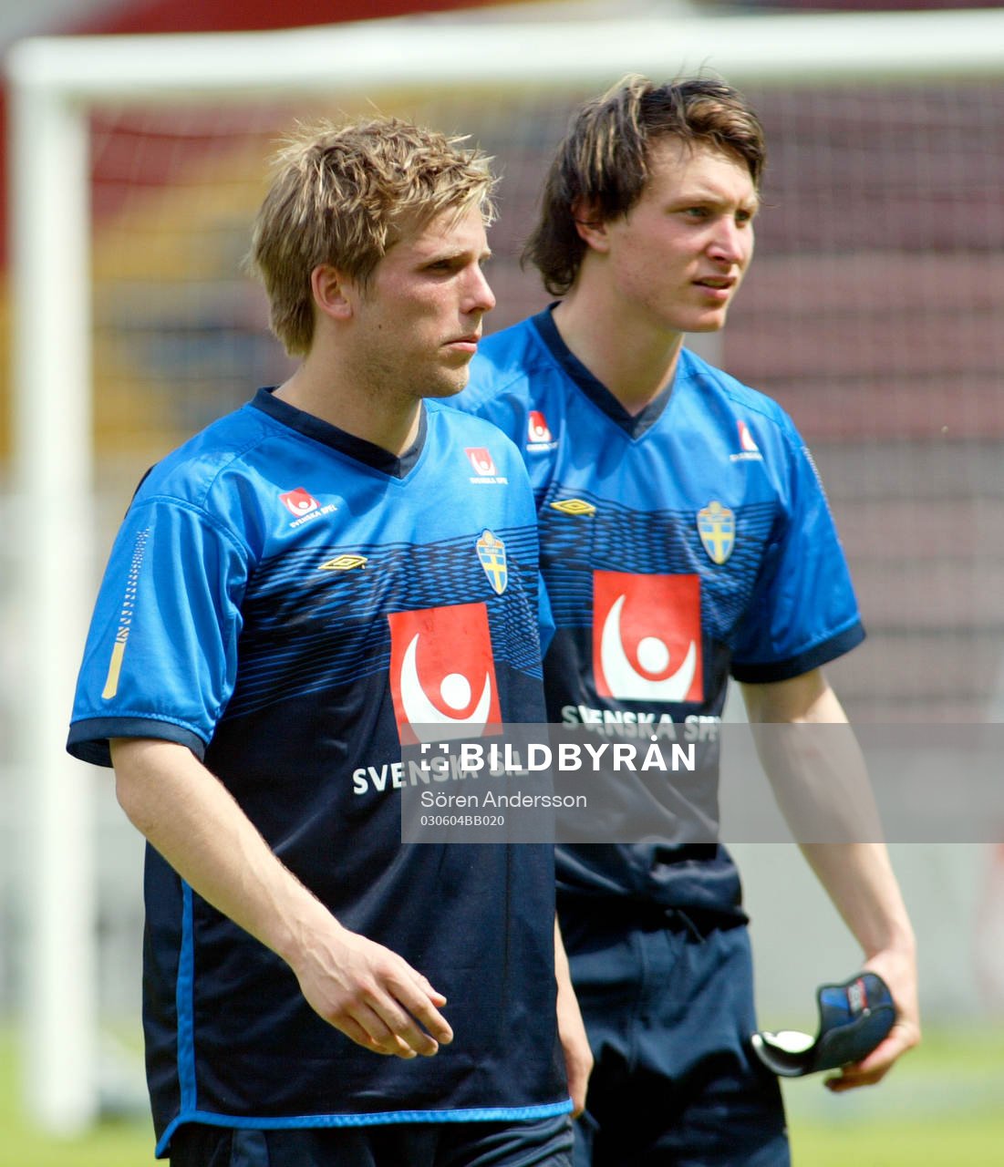 Anders Svensson och Kim Källström, Sverige
